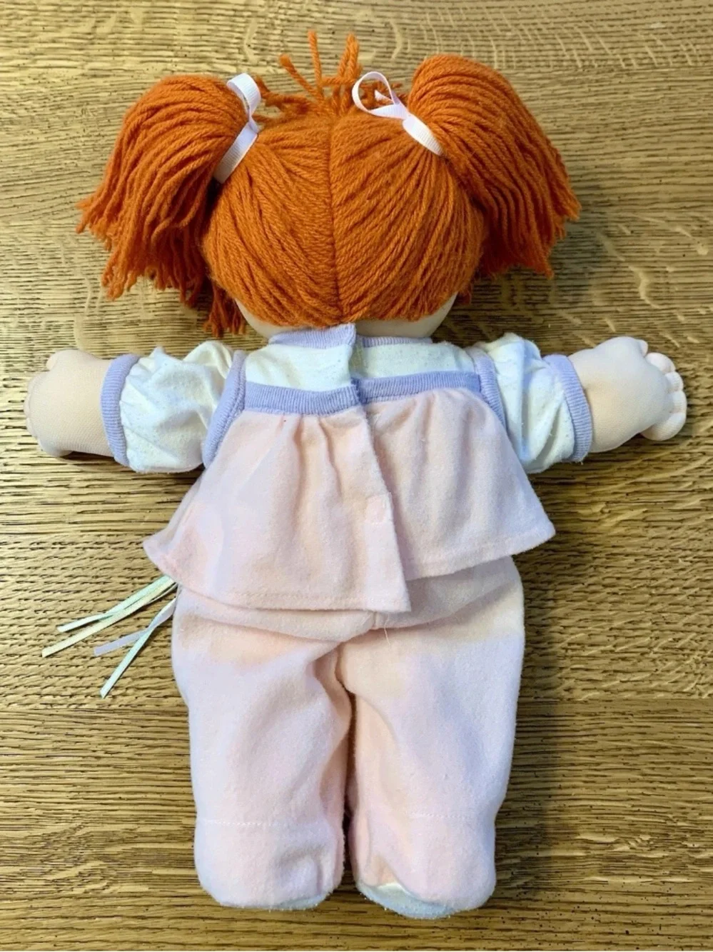 Vintage Cabbage Patch Kids Toddler Doll HM2 Girl W Red Hair CPK Balloon Pjs